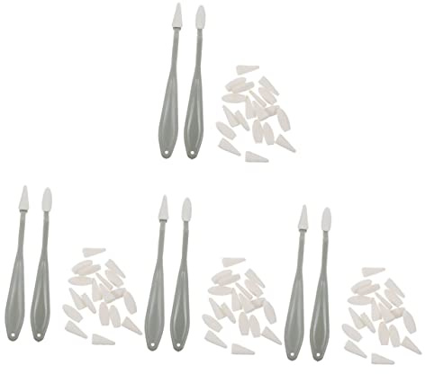 COHEALI 4 Sätze Kunststecker Künstler-Mischschwammstift Eyeliner bleistift anspitzer bleistiftanspitzer gekneteter Radiergummi werkzeug Papiermischstümpfe Skizzenstifte Plastik + Schwamm