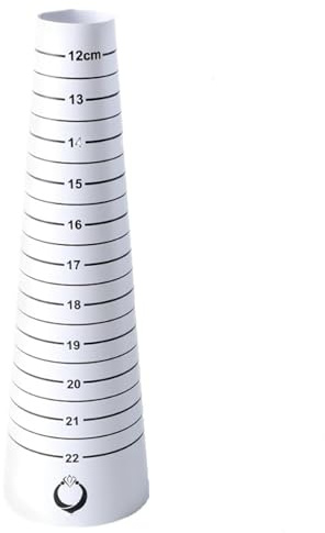 1 Pcs Bracelet Measuring Tool Resin Bracelet Sizer Measuring Tool, Wrist Sizer Bracelet Mandrel Bangle Gauge Sizer for Bracelet Bangle Jewelry Making DIY