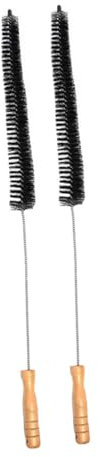 AUTSUPPL 2pcs Ergonomic Cleaning Brush Dryer Vent Cleaner Washing Machine Brush Long Handle Kitchen Bathroom Cleaning