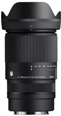 Sigma Objectif 16-300mm f/3.5-6.7 DC OS Contemporary Compatible avec Monture L