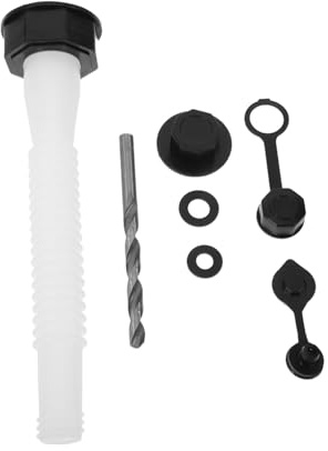 SEWOART 5sets Tubo Flessibile Di Ricambio Con Tappo Per Serbatoio Della Beccuccio Della Tanica Della Sfiato Tanica Sostituzione Del Beccuccio Accessori Per Raccordi Per Tubi Flessibili