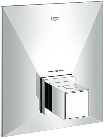 Grohe 19887000 Allure Brilliant Miscelatore Termostatico Centrale ad Incasso, Parte Esterna, Cromo