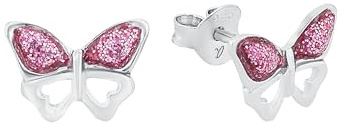 Amor Ohrhänger 925 Sterling Silber für Mädchen, Kinder Ohrschmuck, mit Zirkonia synth., Motiv, Kommt in Schmuck Geschenk Box