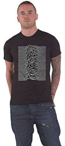 Joy Division T Shirt Unknown Pleasures Album Back Print Nuovo Ufficiale Uomo Size XXL