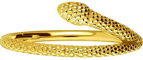 PIERCINGLINE Chirurgenstahl Segmentring Clicker | Schlange | Piercing Ohr Helix Conch Ring | Farb- und Größenauswahl