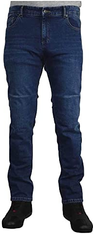 RST Tapered Fit Motorrad Jeans, dunkelblau, L