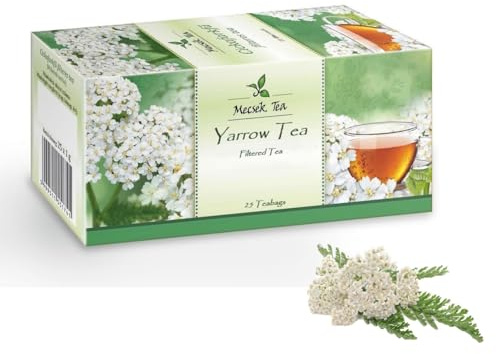Mecsek Yarrow Natural Premium Tea Achillea Millefolium 25 Teabags