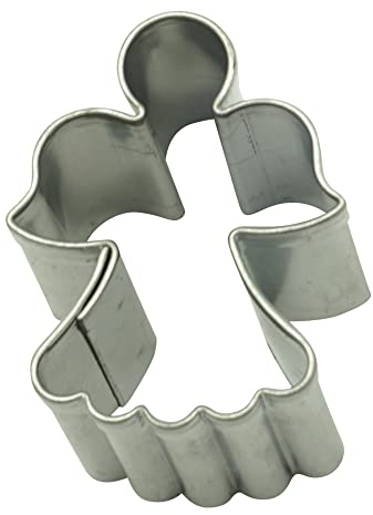 BekkiB - Molde muy pequeño ''Engel Mini'' para Galletas – aprox. 2,4 cm, ideal para decoración de fondant y mazapán, cortadores de acero inoxidable, aptos para lavavajillas – 5572