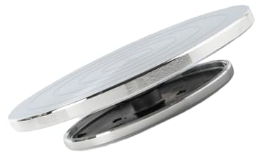 Mumuve Aluminiumlegierung Rotierende Scheibe Ton Kunsthandwerk Töpferform Teile Doppelseitiger Drehteller Tonwerkzeug Plattform Töpfer Drehteller