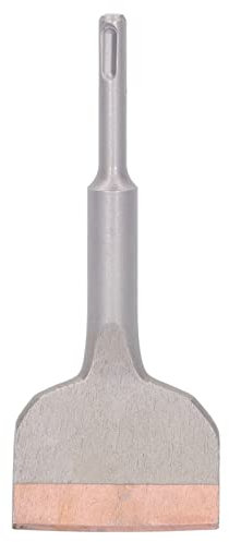 Tile Removal Chisel, Carbide High Hardness Round Shank Wall Concrete Flat Hammer Chisel