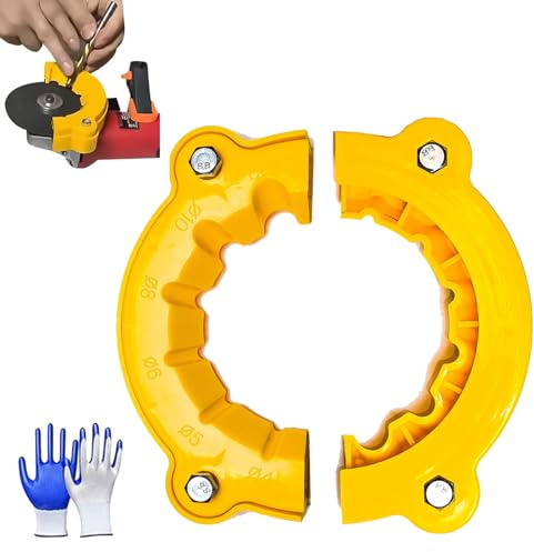 Afilador de Brocas Multiusos, 2Pcs Nueva Afilador de Brocas Profesional, Afilador Brocas Eléctrico Portátil para Todas las Brocas, Herramienta de Molienda para Amoladora de Taladro