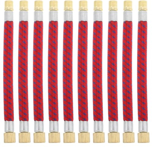 POPETPOP 10Pcs Portable Mini Pump Extension Hose Replacement for Inflatable Mattresses and Sports Balls Flexible Air Pump Hose for Bicycles Motorcycles and Pool Toys