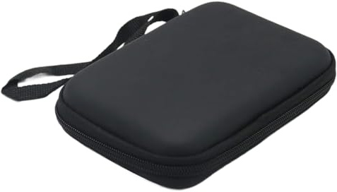 Funda de viaje compacta para discos duros de 6,3 cm, cables de datos y pequeñas bolsas de soporte para accesorios electrónicos
