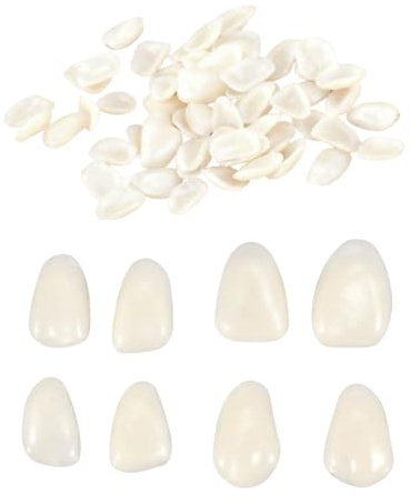 Ruvan 50 Pcs Dentier Provisoire, Fausse Dent, Pour Soins Bucco-dentaires Dentaire Cosmétique Sourire Dents, Restauration Temporaire De Défauts Dentaires