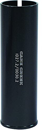 Cane Creek Seat Post Reducer Sleeve Shim 27.2 > 30.6, Black, 27.2 to 30.6 mm