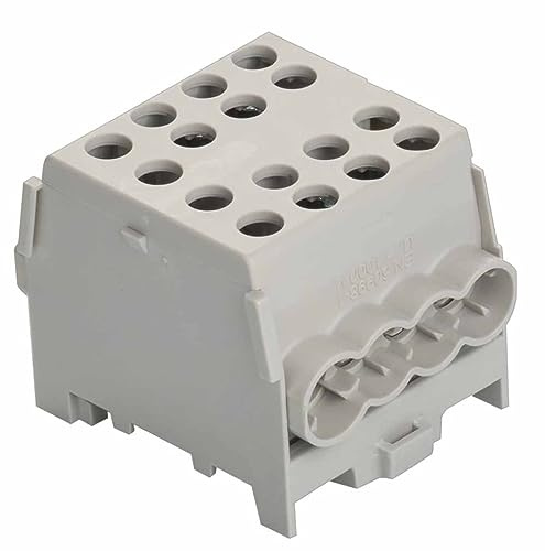 Pollmann Hauptleitungs-Abzweigklemmen HLAK 35-1/6 M2 grau, 1 Stück
