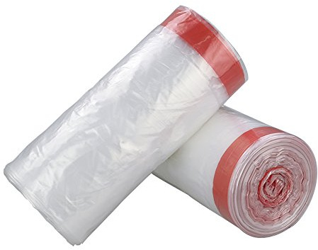 Eudokky 10L Bolsas De Basura Con CordóN, Transparente, 120 Cuenta