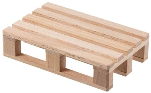 goki 53788 - Palette Holzkräne und Gabelstapler realistisches Design