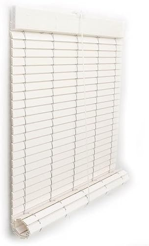 Tapparelle Stile Alicante Avvolgibile per Finestre e Porte | PVC Colore Bianco | Varie DIMENSIONI (100x220cm)