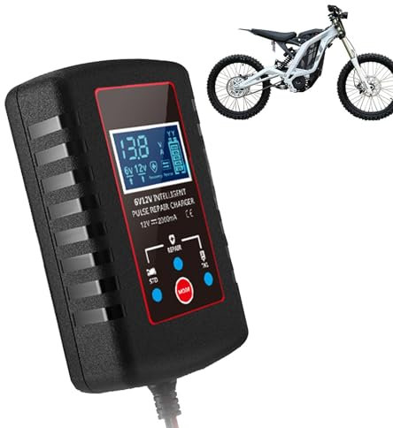 Kfz-Batterieladegerät, Erhaltungsladegerät für Autobatterie - 6V- und 12V-Auto-Erhaltungserhaltungsgerät | Batterieerhaltungserhaltungsgerät für Autobatterien 12 V, 2 Ah-20 Ah/Motorräder