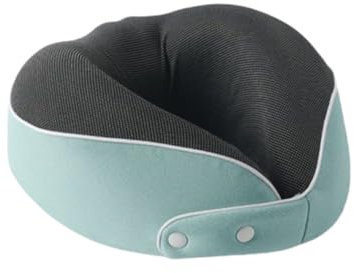 DKAIW Nackenkissen Flugzeug, Reisekissen Memory Foam, Ergonomisch Gestaltetes Nackenhörnchen, Ideal für Reisen, Flugzeug, Auto, Büro C,28 * 27 * 10cm
