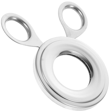 Cabilock Casse-œufs en Acier Inoxydable Solide, Ouvre-coquille Compact, Outil Découpe-œufs Durs Précis, Usage la Cuisine Domestique, Pratique pour Casser Œufs