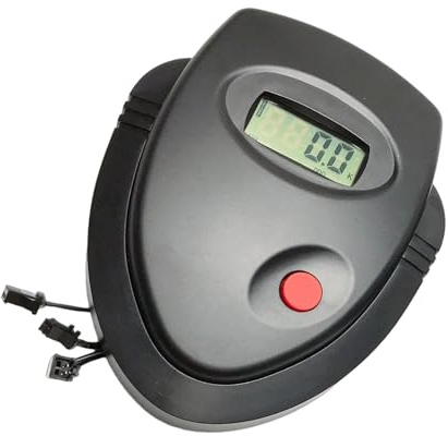 Tachimetro LCD con monitor per bici fisse con cardiofrequenzimetro Home Fitness Esercizio Monitor Accessori Palestra Pannello Schermo di visualizzazione fisso duraturo