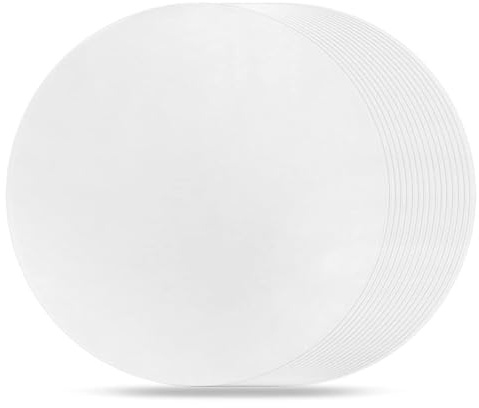 200 Pcs Baking Parchment Circles, 8 Inch Round Cake Liners Baking Parchment Circles Baking Paper for Baking Cooking Steaming BBQ