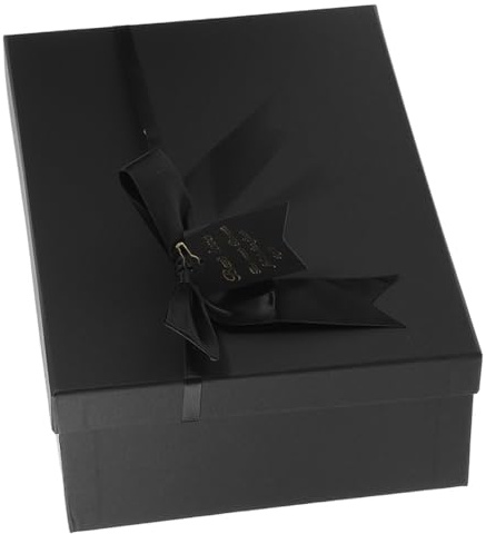 ibasenice Geschenkbox aus Papier Leichte Flachkarton Verpackung mit Elegantem Design und Glatter Oberfläche Einfache Handhabung für Geschenkverpackungen bei Besonderen Anlässen