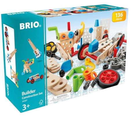 BRIO Builder Construction Set - STEM Learning, Building And Educational Toys Ages 3 Year Olds Up