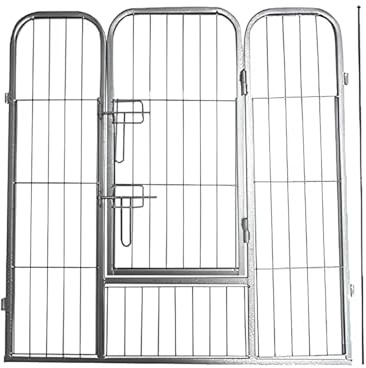 Ellie-Bo Heavy Duty 120cm High Door Dog Pen Panel