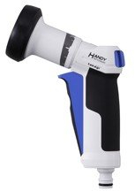 TAKAGI Premium-Brause mit 4 Bewässerungsfunktionen und 1-Klick Arretierung, Metall, Kautschuk, Kugelventil, Ideal für schonende Bewässerung empfindlicher Pflanzen