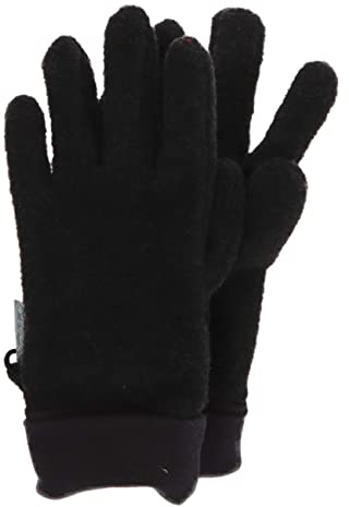 Sterntaler Fingerhandschuh Microfleece mit elastischen Bündchen – Warme Kinder Handschuhe – Unisex Winterhandschuhe für Jungen & Mädchen - Accessoire für kühlere Tage – anthrazit melange, Größe 3