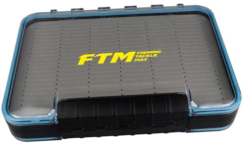 FTM Spoonbox 22,8x16,8x5,0cm - Blinkerbox für Spoons & Spinner, Angelbox für Forellenblinker, Köderbox für Blinker, Tacklebox