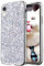 OKZone Cover iPhone XR, Custodia Lucciante con Brillantini Glitters Ultra Sottile Design Case Cover di Alta qualità in Silicone TPU Bumper Protezione Cover per Apple iPhone XR 6.1 Pollice (Argento)
