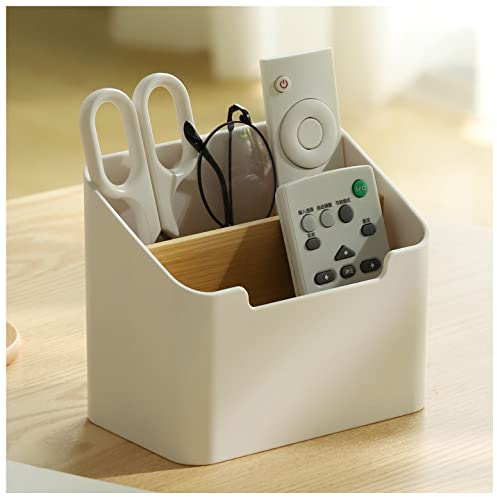 Schreibtisch Organizer Holz Desktop Organizer Desktop Fernbedienungshalter Schreibwaren Aufbewahrungsbox Für Das Home Office 14,3 * 9,2 * 12cm