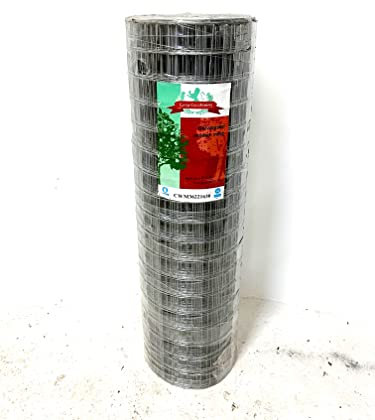 F&G Supplies Farm and Garden Welded Wire Mesh Roll 90cm x 30m Galvanised 50mm (2 inch) Square