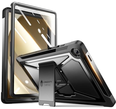 ZtotopCases Case for Samsung Galaxy Tab A9 plus/A9+ 11 Inch 2023 Model (SM X210/X216/X218), Built-in Screen Protector, Precise Cutting, Full Protective Case for All-New Galaxy Tab A9 Plus Tab -Black