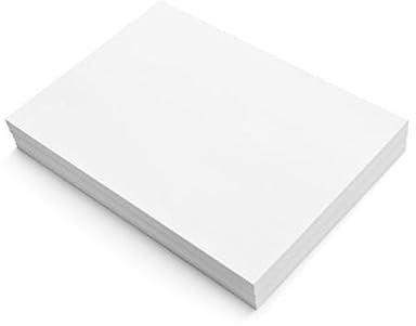 MAGICLULU 50stücke Fotopapier Hochglänzend Doppelseitig Geeignet Für Tintenstrahl Und Laserdrucker Weiß Für Professionelle Fotoausdrucke Und Kreative Projekte