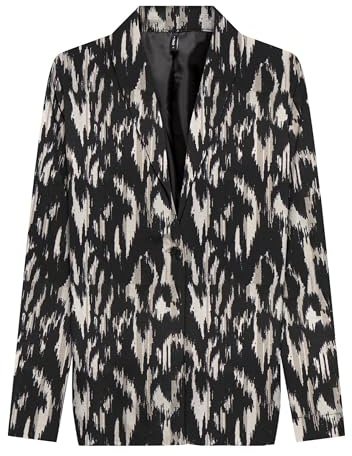 Onlnova Life Elite L/S PIMO Blazer AOP, Black/AOP:590 Rough Animal, M