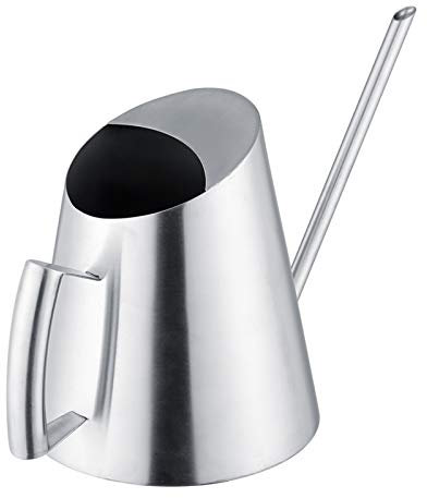 Arrosoir en acier inoxydable pour plantes d'intérieur, bonsaï, extérieur, jardin, fleurs 1500 ml