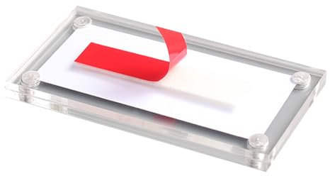 Purzen Acryl Aufsteller A4 Tischaufsteller Hochzeiten und jeden Ort, an dem Sie EIN Schild präsentieren möchten.10pcs,10pcs,80x120mm