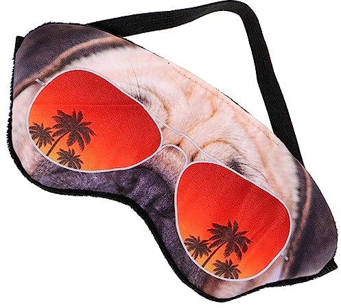 Beavorty Schlafmaske Hunde-design Cartoon Augenmaske Und Komfortabel Für Reisen Und Nickerchen Für Damen Und Herren