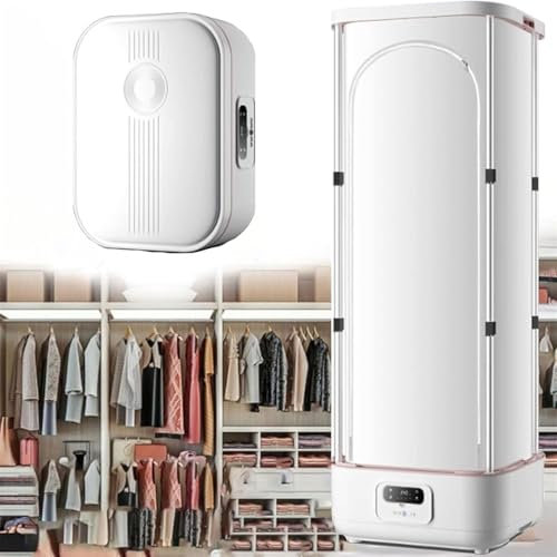 Secadora de ropa colgante profesional, plancha de vapor vertical, con temporizador de 180 minutos para el hogar, viajes y vehículos recreativos