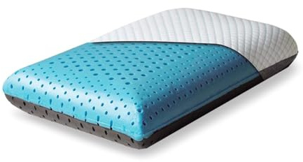 Konbanwa Nackenkissen – Ergonomisches Memory Foam Kissen – Orthopädisches Kopfkissen – Atmungsaktiv & Kühl – Für Rücken-, Seiten- & Bauchschläfer
