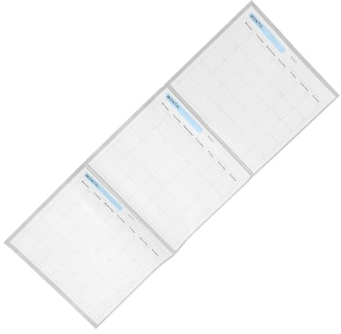 NOLITOY Whiteboard-wandkalender Leerer Jahreskalender Großformat Abwischbar Beschreibbar Monatsplaner Riesen-wandkalender Diy-kalenderplaner