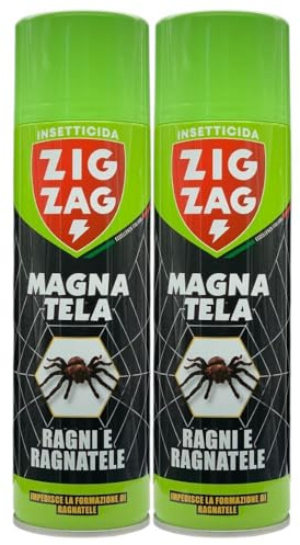 Magnatela, Insetticida Specifico per Trattamenti Contro i Ragni e la Formazione delle Ragnatele, 500ml (2 Unità)