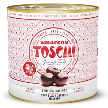 Amarena Toschi 2,75 Kg candida in sciroppo per gelato e dolci