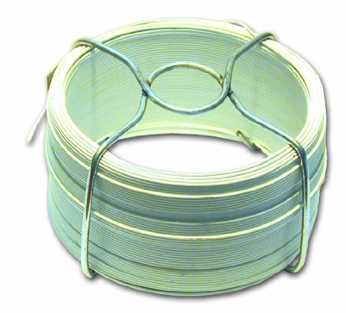 Filpack FGB14 Hilo de acero plastificado - Diámetro exterior 1,4 mm - Largo 30 m - Blanco