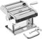 Marcato Macchina per la Pasta Atlas 150, Macchina per Lasagne, Fettuccine, Tagliolini, Argento, Acciaio Cromato,Compatibile con 11 Formati Extra.